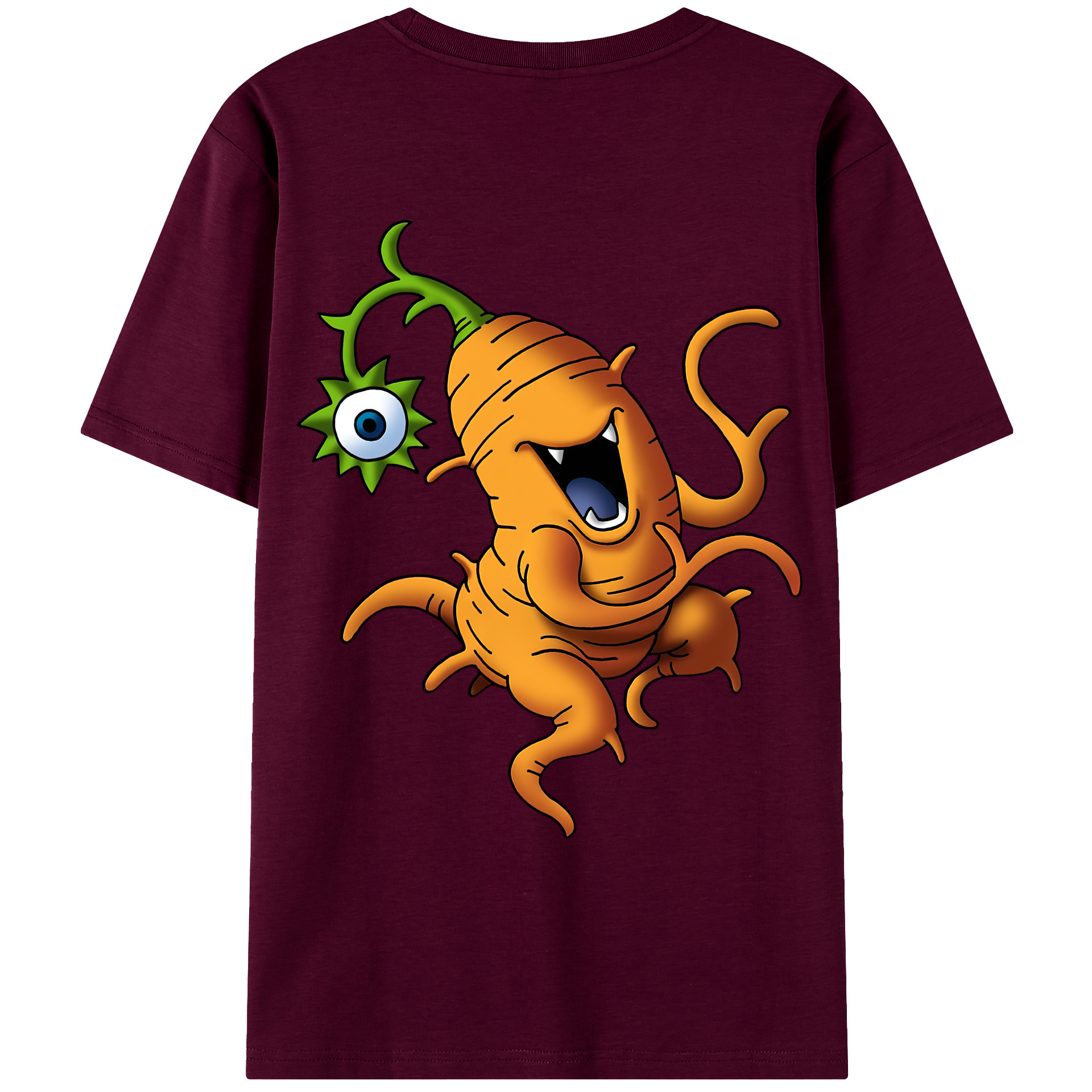 （画像用） ドラゴンクエスト Doragon Kuesuto Dragon Quest レディース半袖Tシャツ(バックプリント)